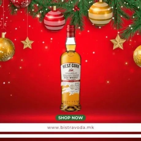 West Cork Bourbon Cask Irish Whiskey 40% 0.7 lit