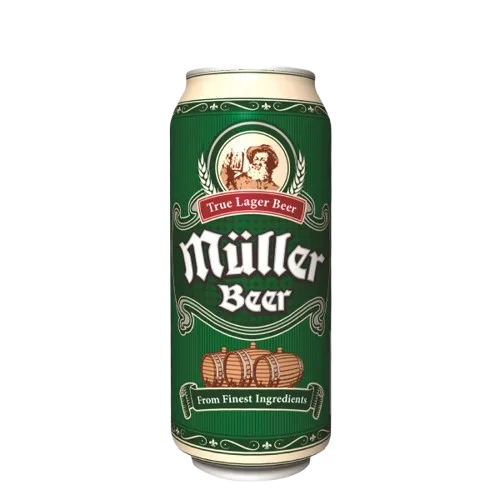 Muller Светло лагер пиво 0.5l 1/24