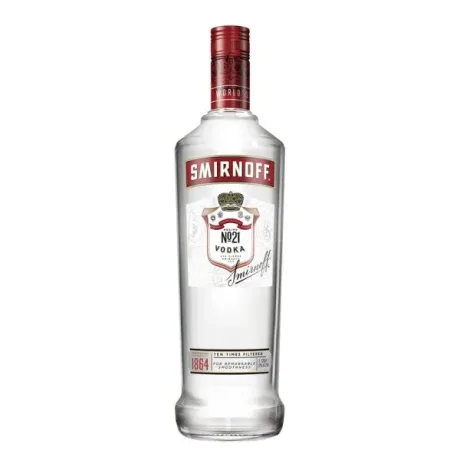 SMIRNOFF RED VODKA 1L VOL: