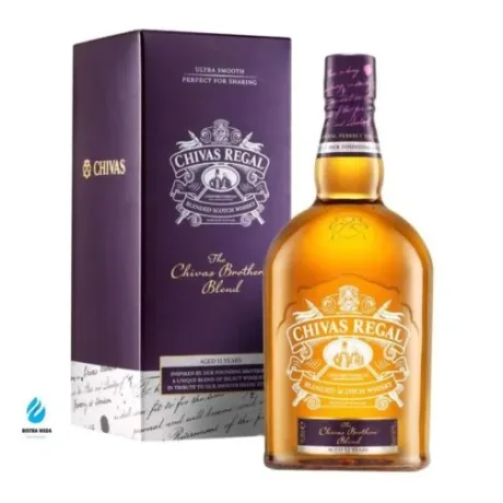 Chivas Regal 12 Y Brother’s Blend Whisky 40%  1 lit