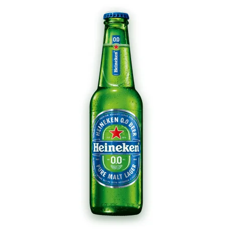 Heineken 0.0% 0.33L (Стаклено шише)