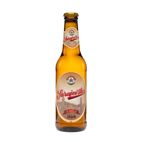 Пиво Сараевско 0.5L (Стаклено шише)