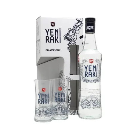 Yeni Rakı + 2 Чаши